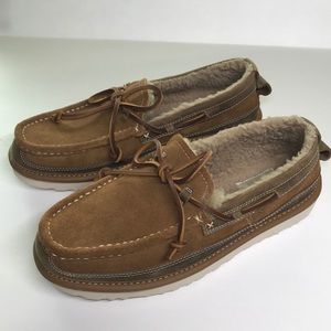 NWOB Men’s Ugg Dex Lace Suede Slip On Slipper  - 7